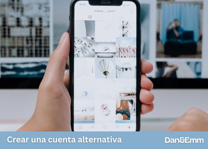 Crear una cuenta alternativa