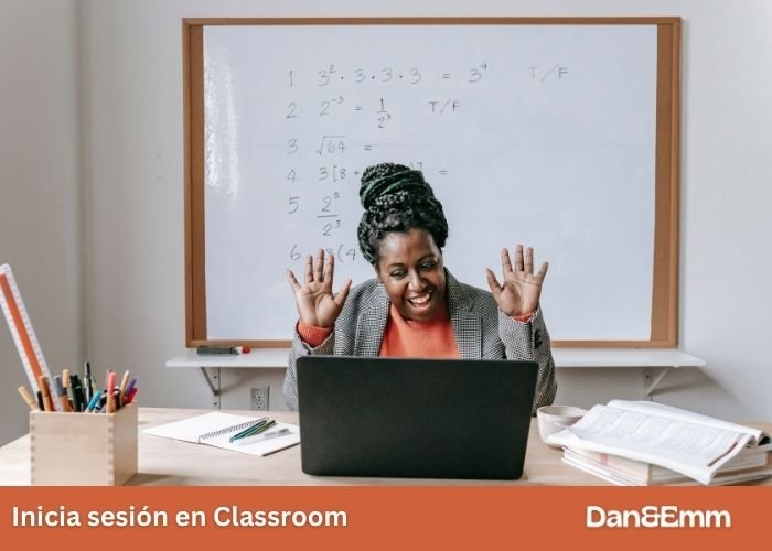 Inicia sesión en Classroom