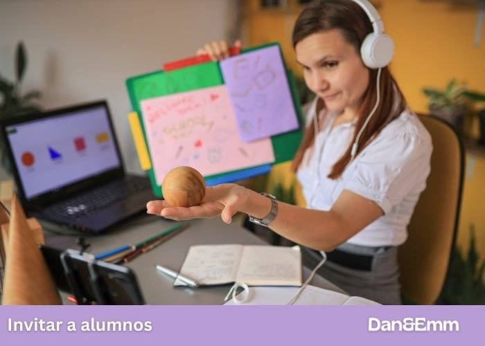 Invitar a alumnos