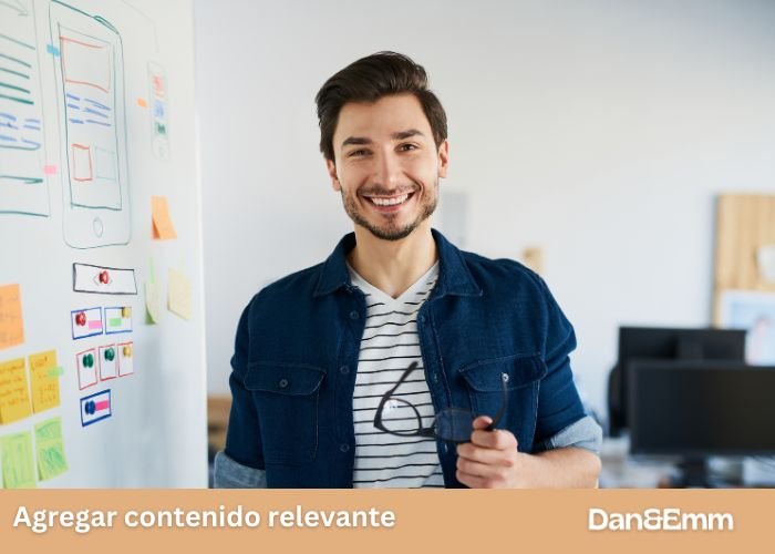Agregar contenido relevante