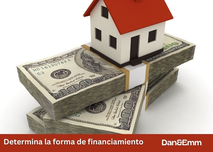 Determina la forma de financiamiento