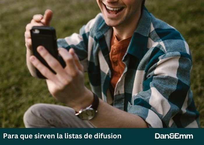 Para que sirven la listas de difusion