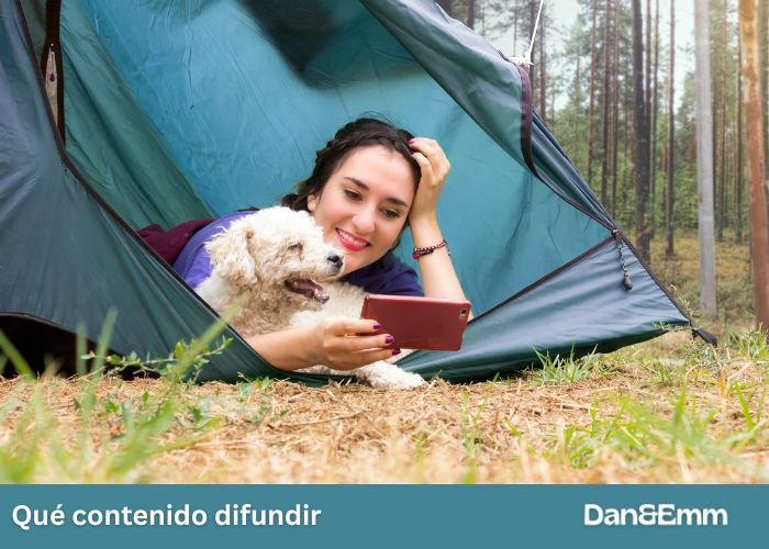 Qué contenido difundir