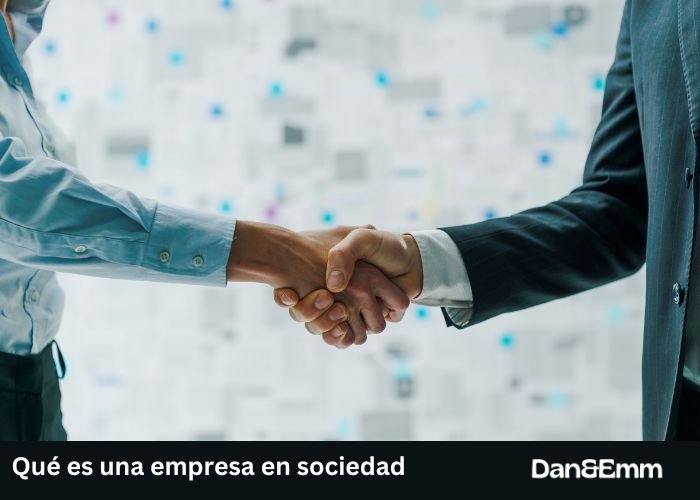 Qué es una empresa en sociedad