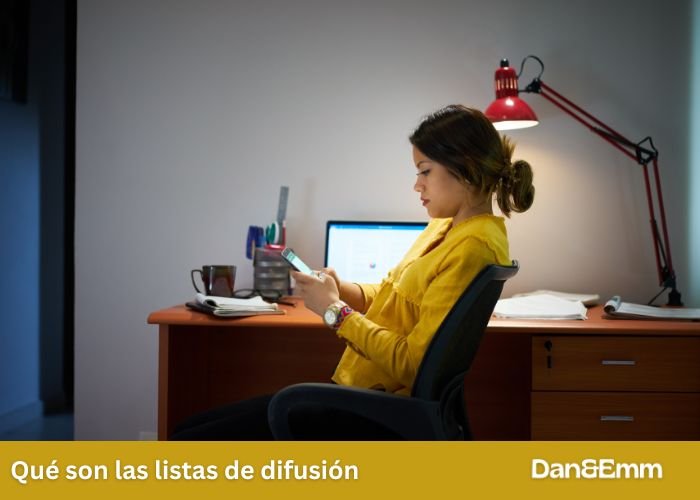 Qué son las listas de difusión