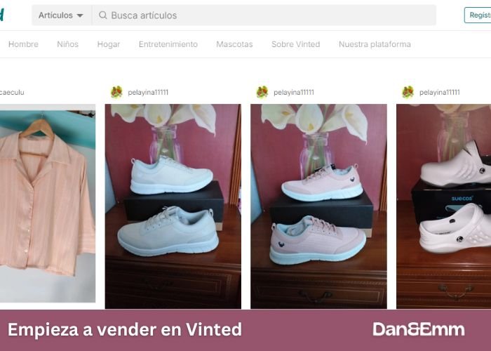 Empieza a vender en Vinted