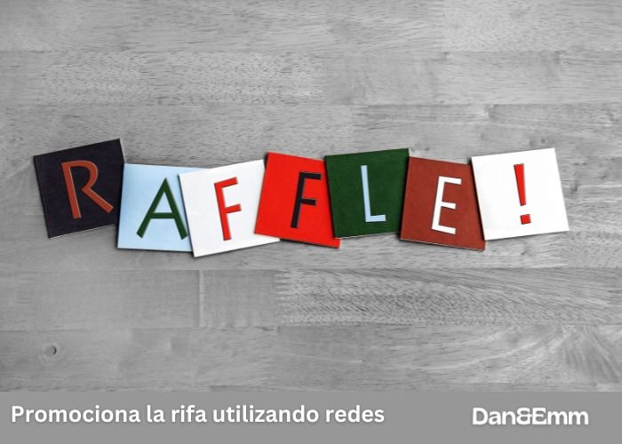 Promociona la rifa utilizando redes sociales