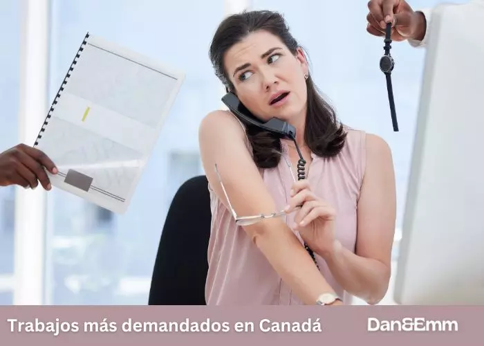 Trabajos más demandados en Canadá