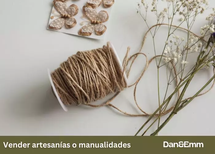 Vender artesanías o manualidades